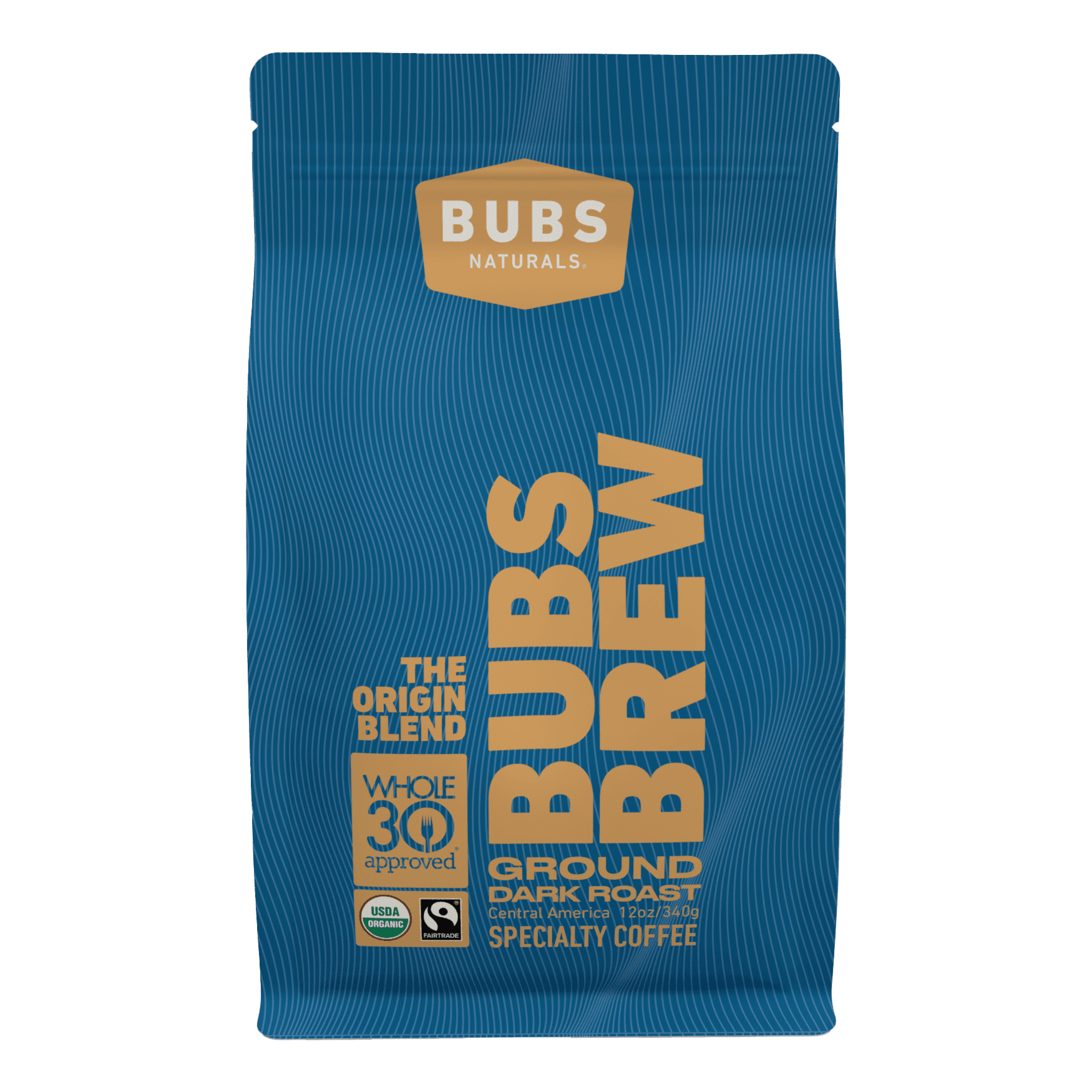 BUBS Origin Blend - Dark Roast | Ground - CASE (6)